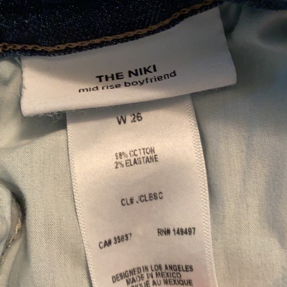 Joe’s Jeans The Niki Ripped Boyfriend Jeans in Benezette - Picture 9 of 11